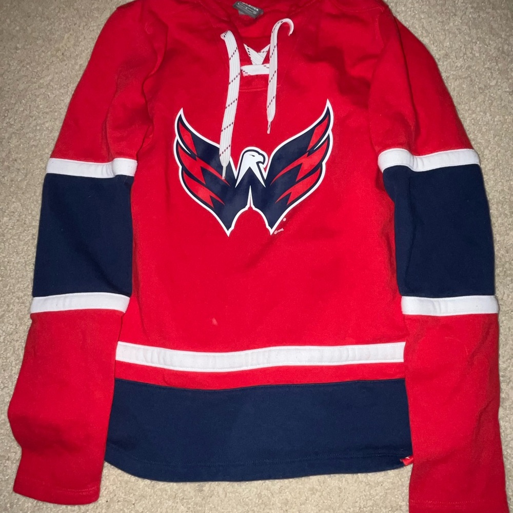 Fanatics Red and Blue Women's Jersey